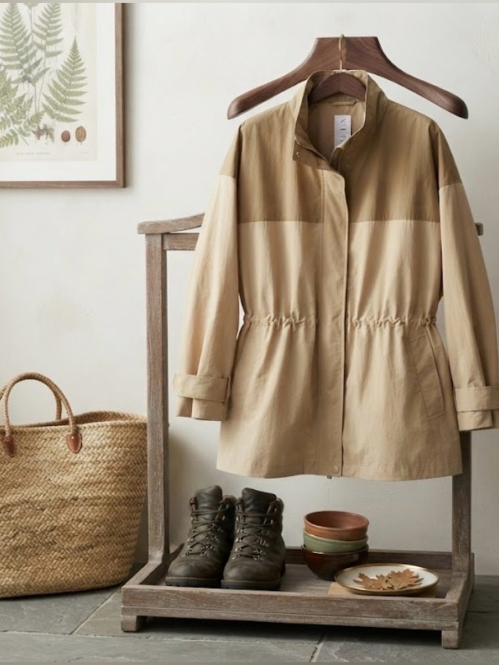 Livi Active Two-Tone Tan Utility Jacket